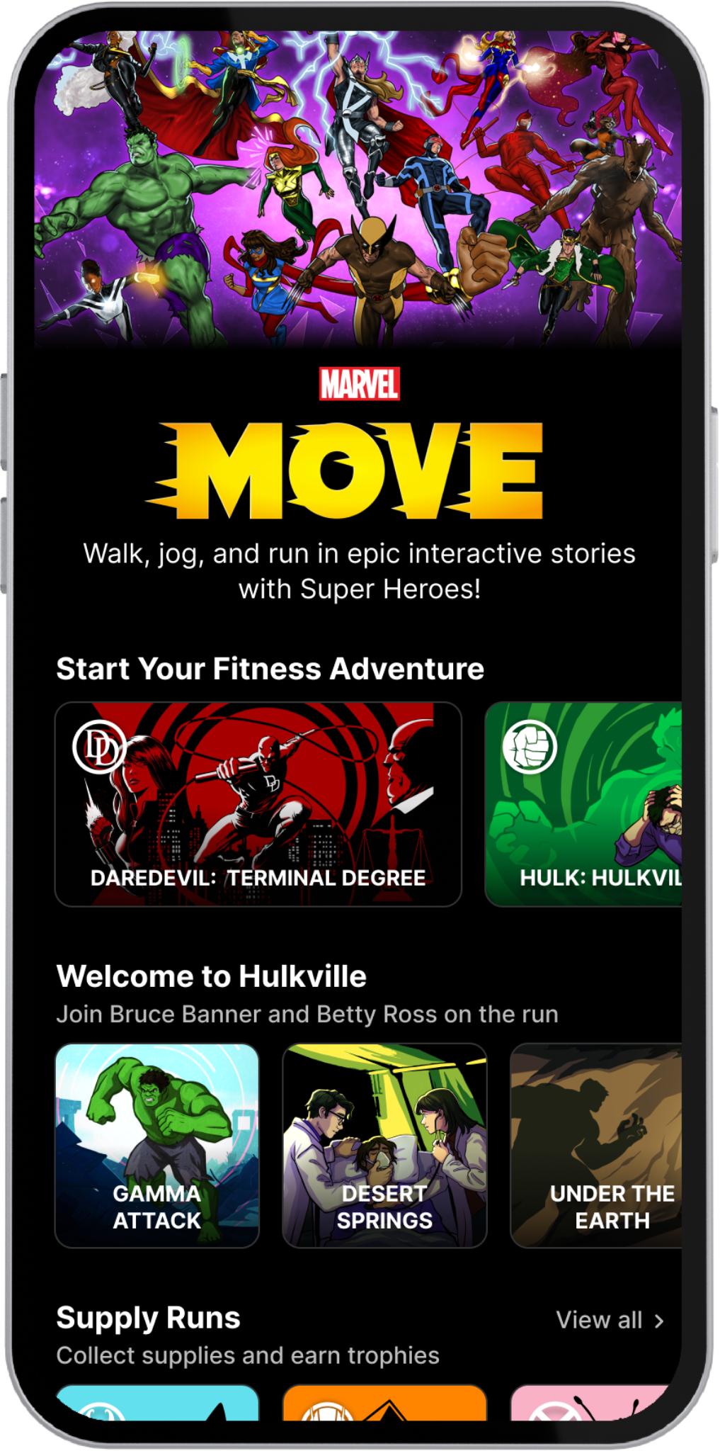 Marvel Move - Home Screen.png